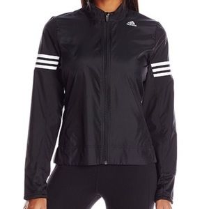 adidas running response black wind jacket